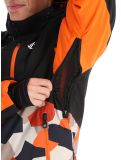 Miniatuur Dare2b, Baseplate ski-jas heren Black / Puffins Orange Geo Camo Print oranje, zwart 