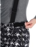 Miniatuur Dare2b, Diminish BA Skibroek Gevoerd dames Black Distressed Dogtooth Print Zwart 