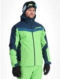 Miniatuur Dare2b, Eagly II ski-jas heren Moonlight Denim / Green Flash blauw, groen 