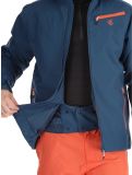 Miniatuur Dare2b, Eagly II AA Jas gevoerd heren Moonlight Denim / Orange Rust Blauw, Oranje 