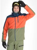 Miniatuur Dare2b, Edge II ski-jas heren Moonlight Denim / Orange Rust blauw, oranje 