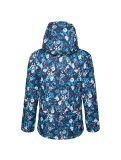 Miniatuur Dare2b, Girls Verdict ski-jas kinderen floral print river blauw 