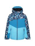 Miniatuur Dare2b, Humour II ski-jas kinderen floral print river blauw 