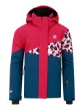 Miniatuur Dare2b, Humour III ski-jas kinderen Berry Pink / Dusty Rose Cheetah Print / Moonlight Denim blauw, roze 