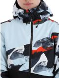 Miniatuur Dare2b, Ice ski-jas dames Lichen Green Abstract Print / Quiet Blue blauw, groen 