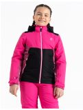 Miniatuur Dare2b, Impose III ski-jas kinderen PurePink / Blk roze, zwart 