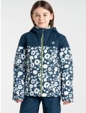 Miniatuur Dare2b, Liftie ski-jas kinderen Moonlight Denim / Moonlight Denim Daisy Print blauw, wit 