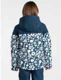 Miniatuur Dare2b, Liftie ski-jas kinderen Moonlight Denim / Moonlight Denim Daisy Print blauw, wit 