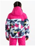 Miniatuur Dare2b, Liftie ski-jas kinderen Pure Pink / Quiet Blue Abstract Mountain Print blauw, roze 