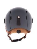 Miniatuur Deluni, Montano Pro 2 skihelm met vizier unisex Matt Dark Grey grijs 