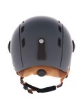 Miniatuur Deluni, Montano Pro 1 skihelm met vizier unisex Dark Grey grijs 