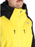 Miniatuur Descente, Chester ski-jas heren Warbler Yellow geel, zwart 