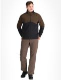 Miniatuur Descente, M-GK60M AD Midlayer (Dons) jas heren Brown Bruin 