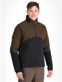 Miniatuur Descente, M-GK60M AD Midlayer (Dons) jas heren Brown Bruin 