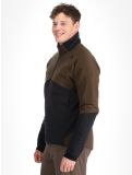 Miniatuur Descente, M-GK60M AD Midlayer (Dons) jas heren Brown Bruin 