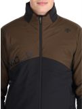 Miniatuur Descente, M-GK60M AD Midlayer (Dons) jas heren Brown Bruin 