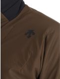 Miniatuur Descente, M-GK60M AD Midlayer (Dons) jas heren Brown Bruin 