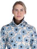 Miniatuur Eivy, Icecold Gaiter FA Thermoshirt dames Blue Flower Blauw, Wit 