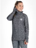 Miniatuur Eivy, Icecold Gaiter FA Thermoshirt dames Snow Leopard Wit 