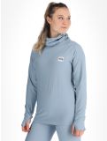 Miniatuur Eivy, Icecold Gaiter Rib FA Thermoshirt dames Faded Fog Blauw 