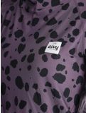 Miniatuur Eivy, Icecold Hood FA Thermoshirt dames Purple Cheetah Paars, Zwart 