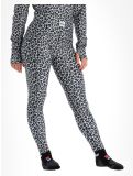 Miniatuur Eivy, Icecold Tights thermobroek dames Snow Leopard wit 