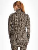 Miniatuur Eivy, Icecold Wool FA Thermoshirt dames Leopard Bruin 