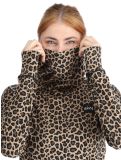 Miniatuur Eivy, Icecold Wool FA Thermoshirt dames Leopard Bruin 