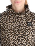 Miniatuur Eivy, Icecold Wool FA Thermoshirt dames Leopard Bruin 