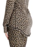 Miniatuur Eivy, Icecold Wool FA Thermoshirt dames Leopard Bruin 