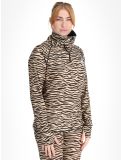 Miniatuur Eivy, Icecold Zip GA Ski pully dames Zebra Bruin 