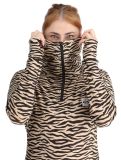 Miniatuur Eivy, Icecold Zip GA Ski pully dames Zebra Bruin 