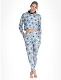 Miniatuur Eivy, Pocket FB Thermobroek dames Blue Flower Blauw, Wit 