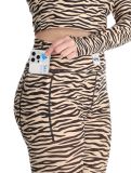 Miniatuur Eivy, Pocket FB Thermobroek dames Zebra Bruin 