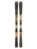 Miniatuur Elan, Elan Wingman 82Ti Powershift ski's unisex Brown/Orange 