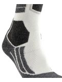 Miniatuur Falke, SK2 Intermediate skisokken dames Off White wit 