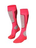 Miniatuur Falke, SK2 Intermediate skisokken dames Rose roze 