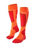 Miniatuur Falke, SK4 Advanced skisokken heren Flash Orange oranje 