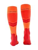 Miniatuur Falke, SK4 Advanced skisokken heren Flash Orange oranje 