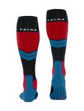 Miniatuur Falke, SK4 Advanced skisokken heren Black zwart 