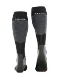 Miniatuur Falke, SK6 Pro skisokken dames Black Mix grijs, zwart 