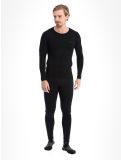 Miniatuur Falke, Longsleeved Shirt Tight thermoshirt heren Black zwart 