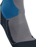 Miniatuur Falke, SK4 Advanced skisokken heren M. Grey Melange blauw 