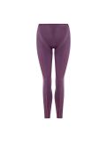 Miniatuur Falke, Long Tights W thermobroek dames dark violet paars 