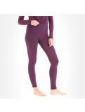 Miniatuur Falke, Long Tights W thermobroek dames dark violet paars 