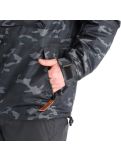 Miniatuur Geographical Norway, Barman Men Camo 068 winter anorak heren zwart 