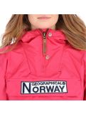 Miniatuur Geographical Norway, Bridget New 068 ski-jas dames fuschia roze 