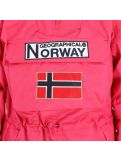 Miniatuur Geographical Norway, Bridget New 068 ski-jas dames fuschia roze 