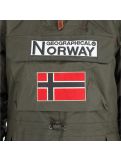 Miniatuur Geographical Norway, Bridget New 072 ski-jas dames kaki groen 