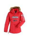 Miniatuur Geographical Norway, Bridget New 087 ski-jas dames rood 